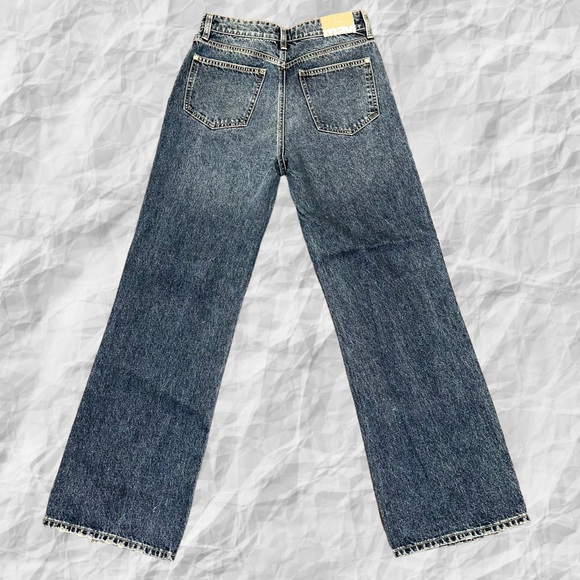 Mavi NWT Sandro High Rise Straight 100%‎ Organic Cotton 27X30(29) Jeans - Picture 1 of 10
